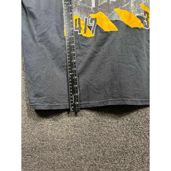 Hustle 24/7 365 Shirt Mens 5XL Black NYC Skyline Graphic Tee 2 Monkeys Urban - Picture 4 of 5